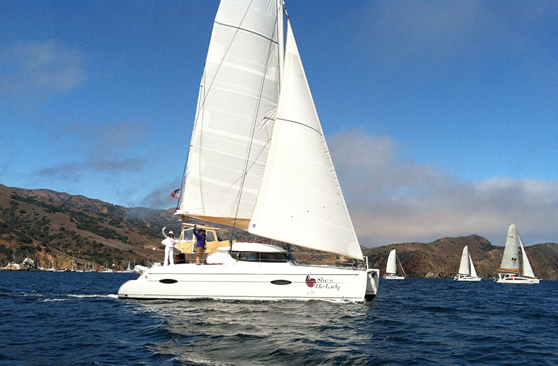 catamaran sailing lessons california