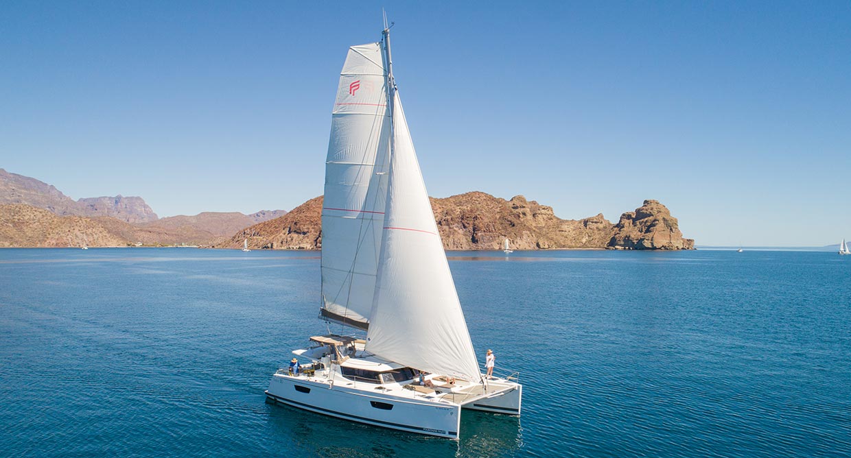 catamaran charter sea of cortez