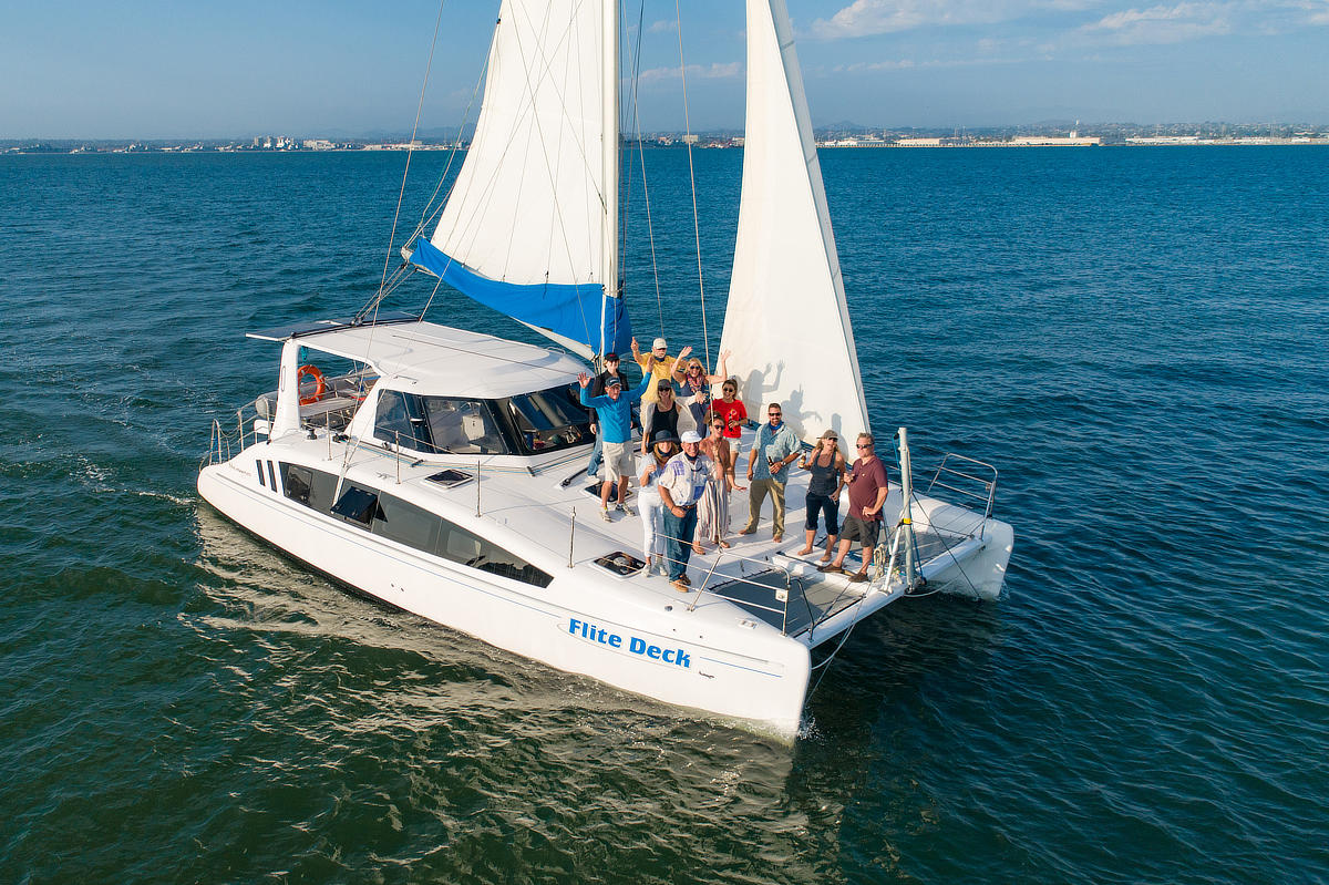 San Diego Catamaran Sailing Charters | West Coast Mulithulls