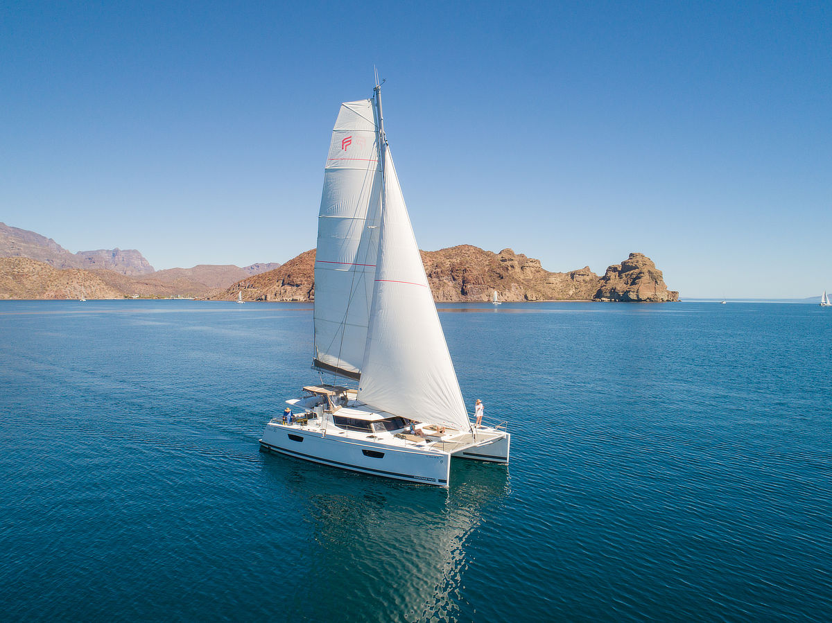 catamaran charter sea of cortez