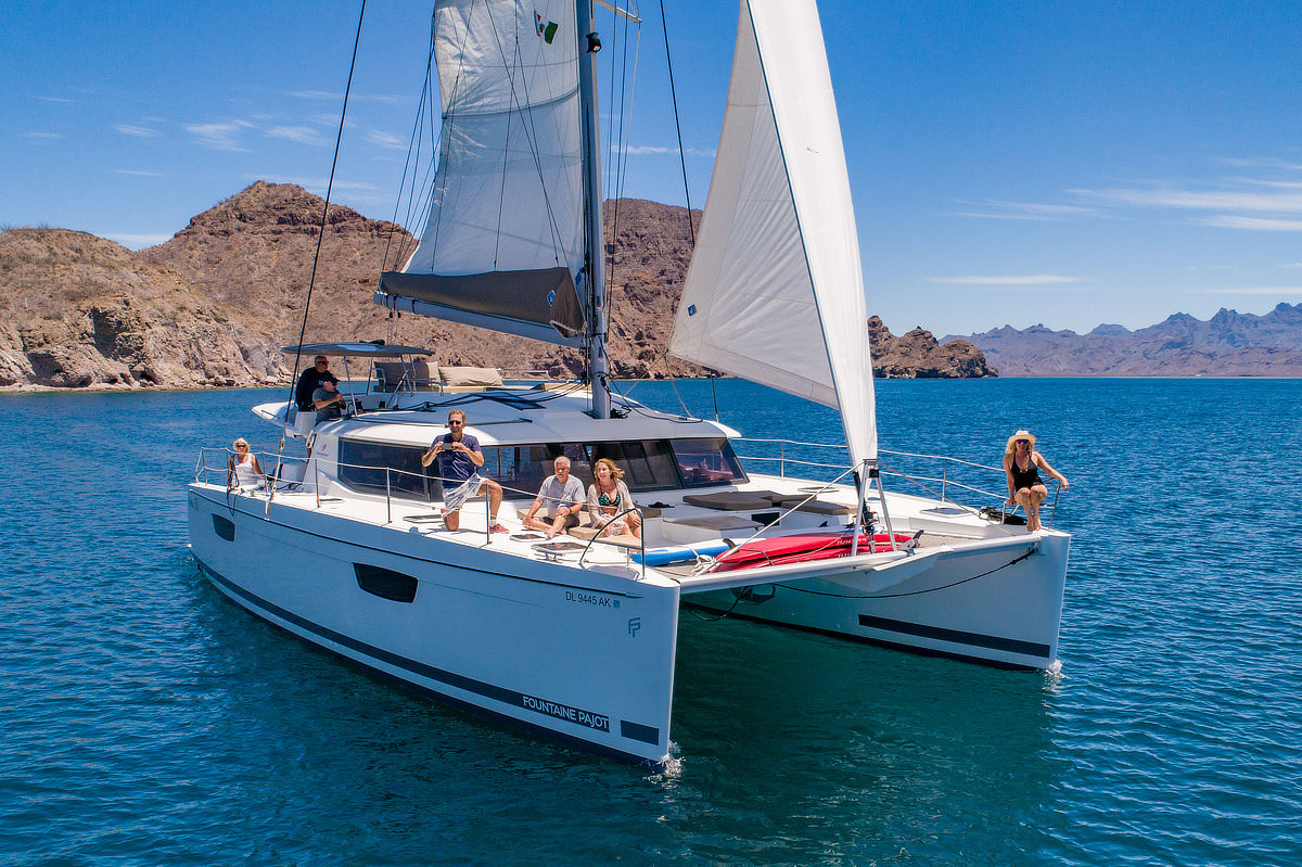 catamaran charter sea of cortez