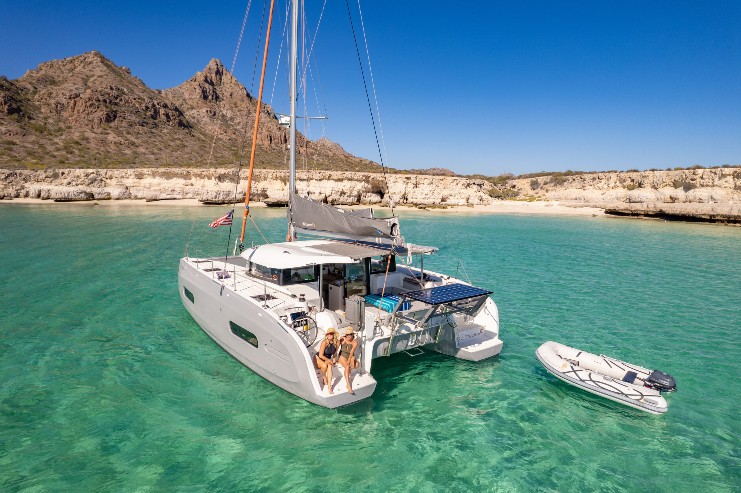 catamaran charter sea of cortez